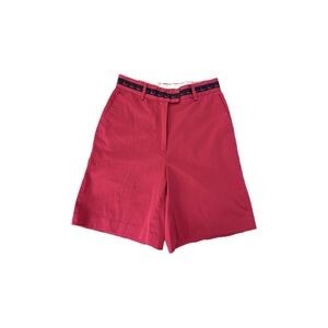 Lilly Pulitzer Vintage White Label Pink Bermuda Preppy Shorts - Size 2